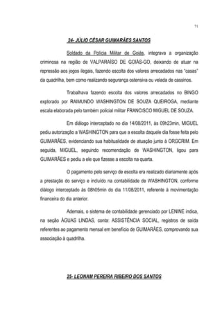 Relatório CPMI do Cachoeira parte 2