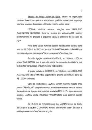 Relatório CPMI do Cachoeira parte 2