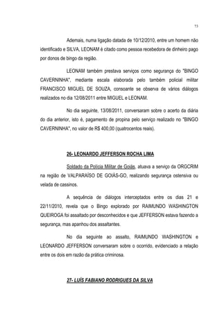 Relatório CPMI do Cachoeira parte 2