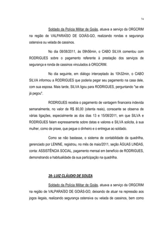 Relatório CPMI do Cachoeira parte 2