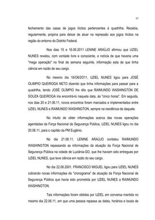 Relatório CPMI do Cachoeira parte 2