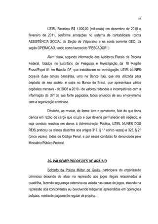 Relatório CPMI do Cachoeira parte 2