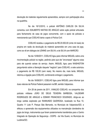 Relatório CPMI do Cachoeira parte 2