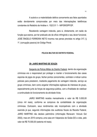 Relatório CPMI do Cachoeira parte 2