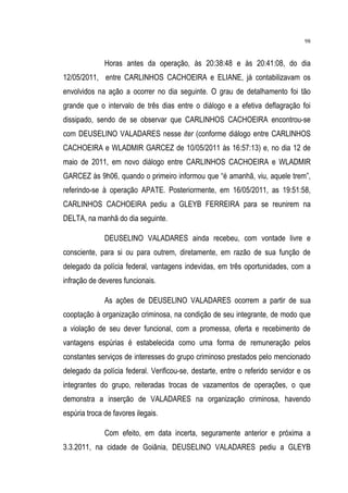 Relatório CPMI do Cachoeira parte 2