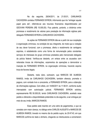 Relatório CPMI do Cachoeira parte 2