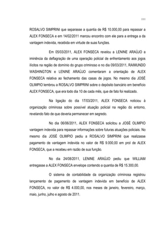 Relatório CPMI do Cachoeira parte 2