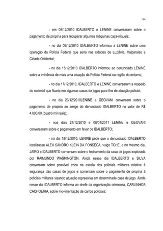 Relatório CPMI do Cachoeira parte 2