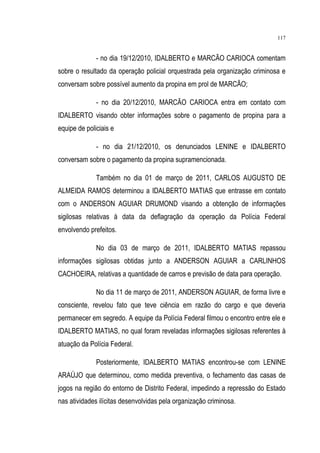 Relatório CPMI do Cachoeira parte 2