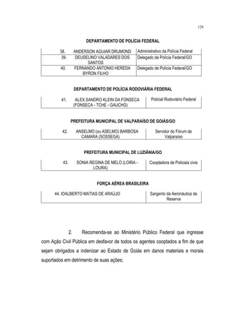 Relatório CPMI do Cachoeira parte 2