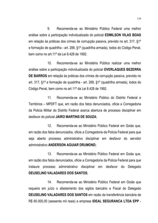 Relatório CPMI do Cachoeira parte 2