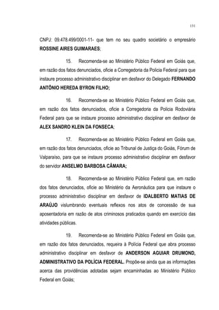 Relatório CPMI do Cachoeira parte 2