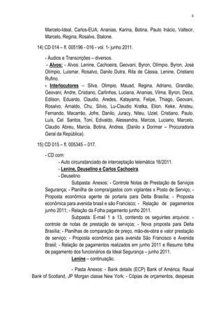 Relatório CPMI do Cachoeira parte 2