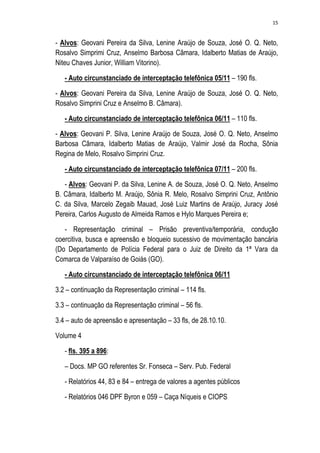 Relatório CPMI do Cachoeira parte 2