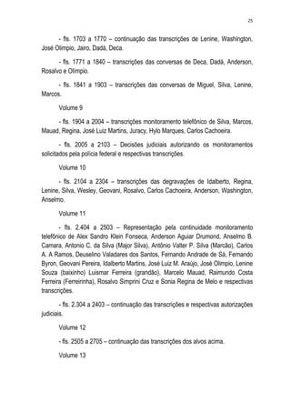 Relatório CPMI do Cachoeira parte 2