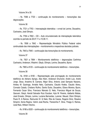 Relatório CPMI do Cachoeira parte 2