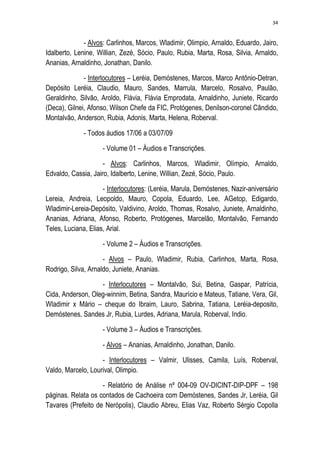 Relatório CPMI do Cachoeira parte 2