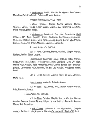 Relatório CPMI do Cachoeira parte 2