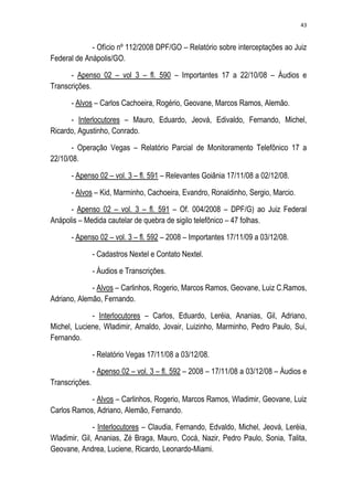 Relatório CPMI do Cachoeira parte 2