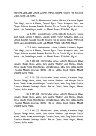 Relatório CPMI do Cachoeira parte 2