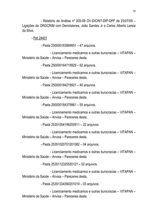 Relatório CPMI do Cachoeira parte 2