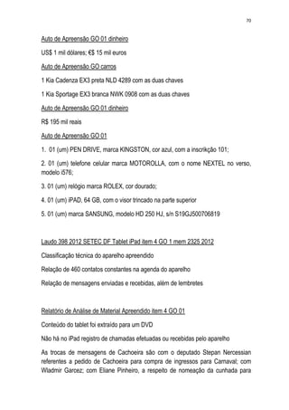 Relatório CPMI do Cachoeira parte 2