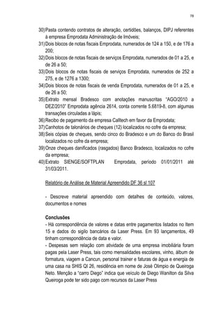 Relatório CPMI do Cachoeira parte 2