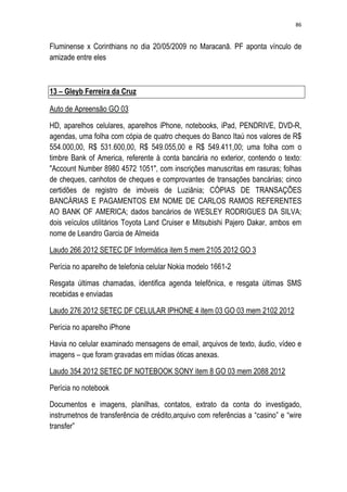 Relatório CPMI do Cachoeira parte 2