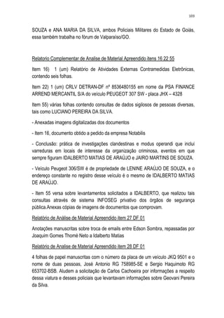 Relatório CPMI do Cachoeira parte 2