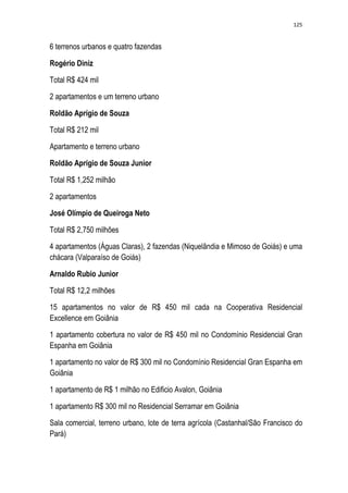 Relatório CPMI do Cachoeira parte 2