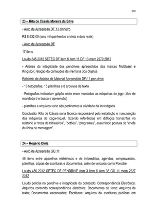 Relatório CPMI do Cachoeira parte 2