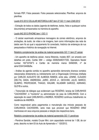 Relatório CPMI do Cachoeira parte 2