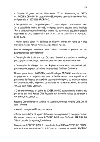 Relatório CPMI do Cachoeira parte 2