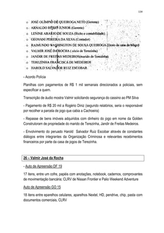 Relatório CPMI do Cachoeira parte 2