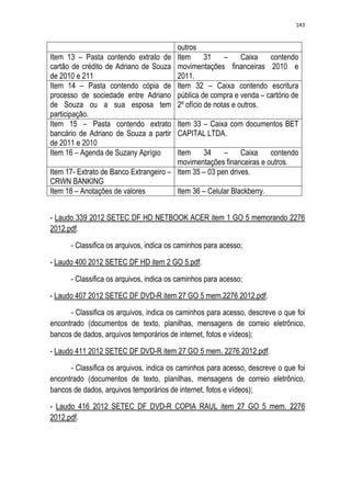 Relatório CPMI do Cachoeira parte 2