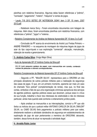 Relatório CPMI do Cachoeira parte 2