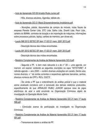 Relatório CPMI do Cachoeira parte 2