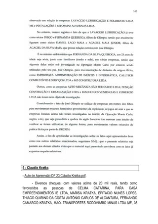 Relatório CPMI do Cachoeira parte 2