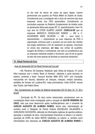 Relatório CPMI do Cachoeira parte 2