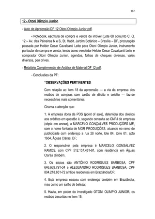 Relatório CPMI do Cachoeira parte 2