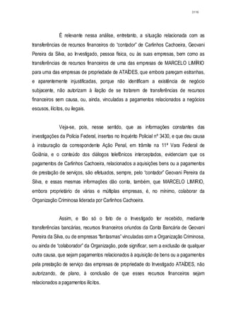 Relatório CPMI do Cachoeira parte 2