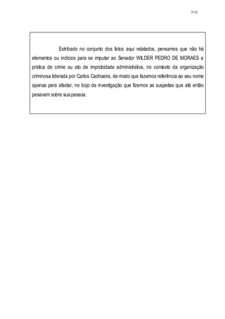 Relatório CPMI do Cachoeira parte 2