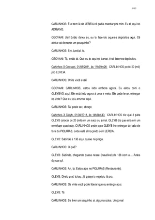 Relatório CPMI do Cachoeira parte 2