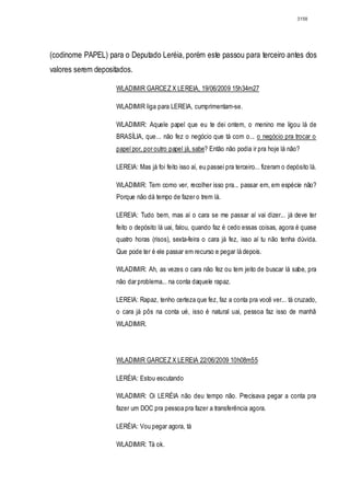 Relatório CPMI do Cachoeira parte 2