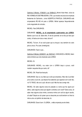 Relatório CPMI do Cachoeira parte 2