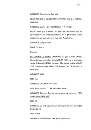 Relatório CPMI do Cachoeira parte 2