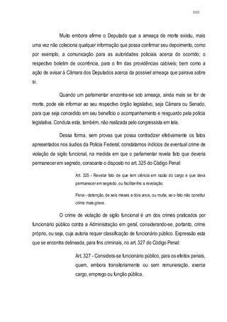 Relatório CPMI do Cachoeira parte 2