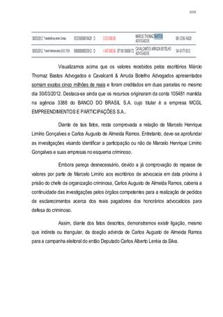 Relatório CPMI do Cachoeira parte 2