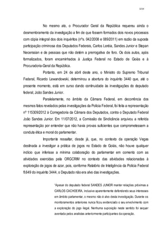 Relatório CPMI do Cachoeira parte 2