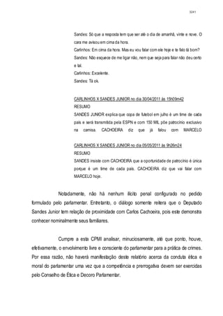 Relatório CPMI do Cachoeira parte 2